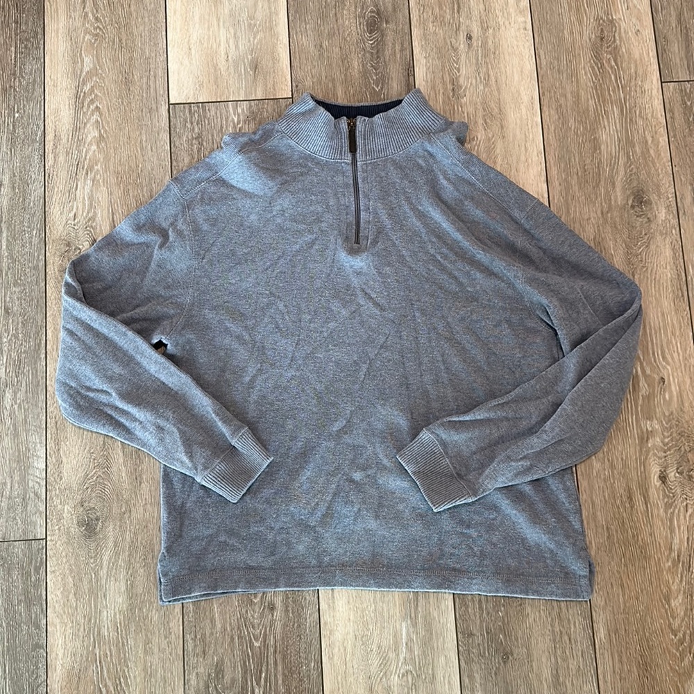 Jos A Bank half zip sweater